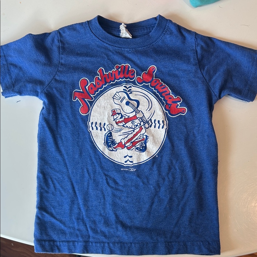 Nashville Sounds Kids Blue T-Shirt